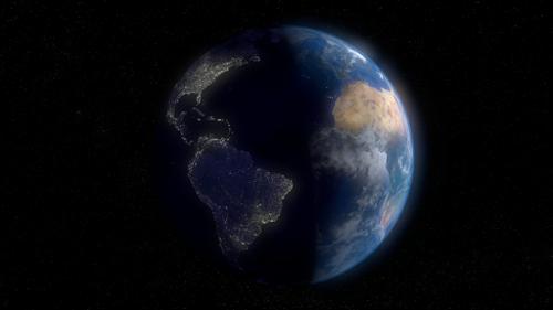 Realistic looking Earth preview image